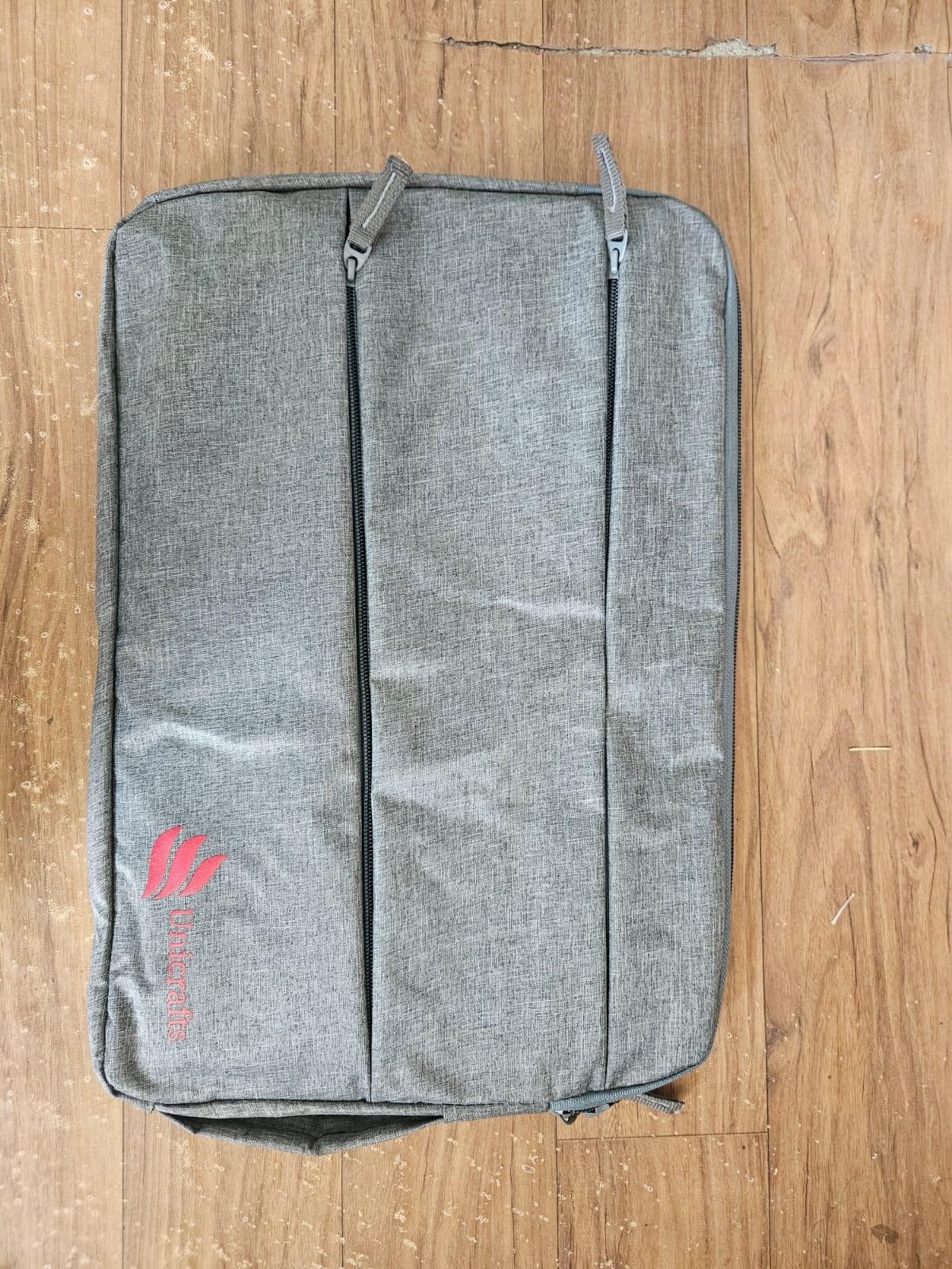Sleek Nylon Fabric Laptop Bag Cover with inner Fur Cushion Material