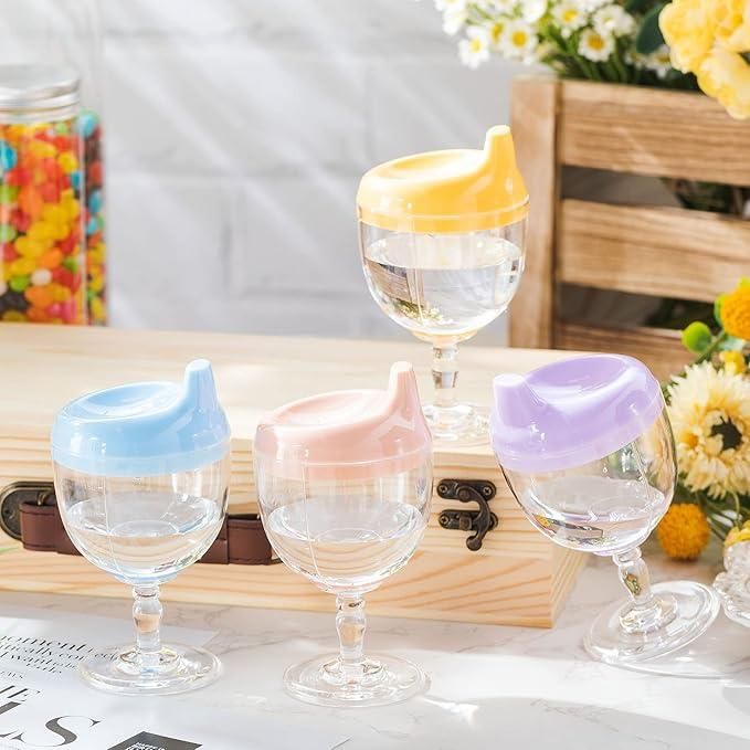 Baby Sippy Plastic Cup for Toddlers & Kids